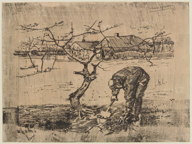 Dans le verger (In the Orchard)