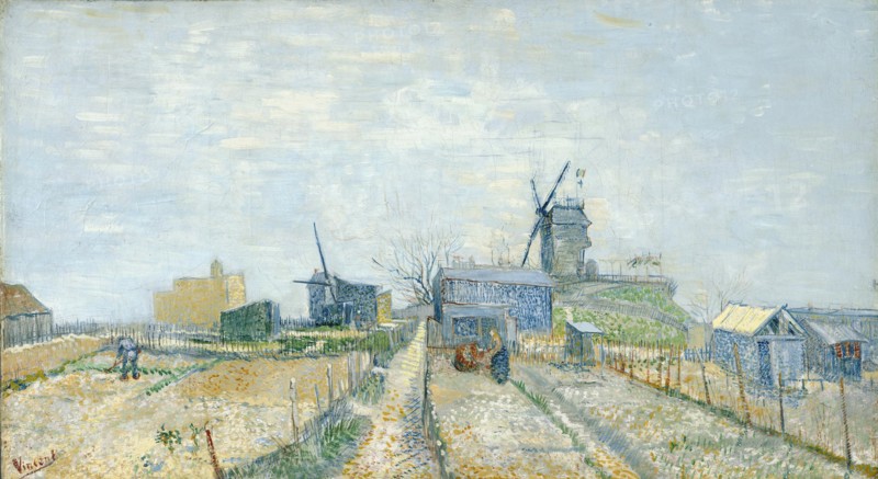 Montmartre - Mills and Vegetable Gardens