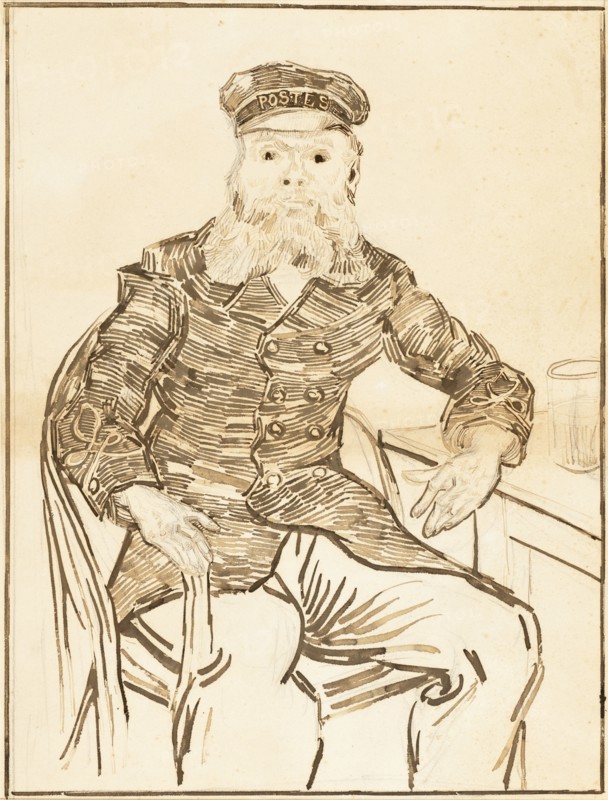The Postman Joseph Roulin (1888)