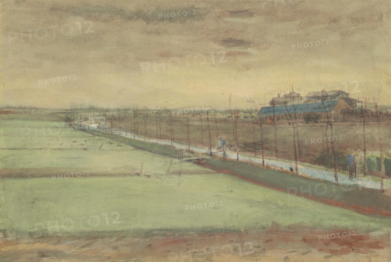 Meadows near Rijswijk and the Schenkweg (1882)