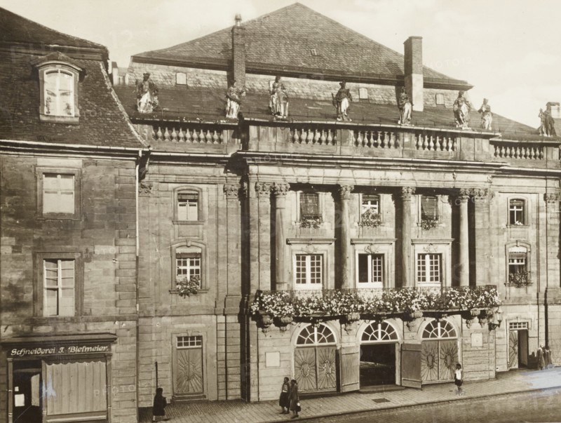 Germany, Bayreuth, Markgrafliches Opernhaus, Operahouse 1943 circa