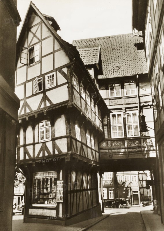 Germany, Hildesheim, Half-timbered house, 1938 circa