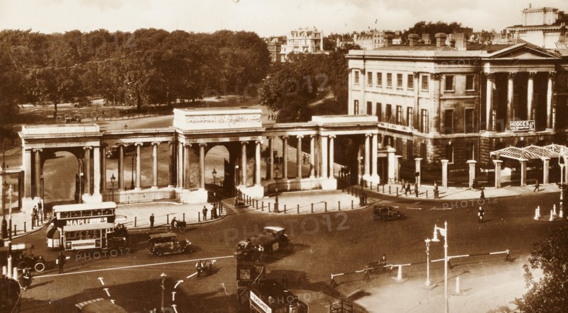 United Kingdom, Hide Park Corner, London, 1933 circa