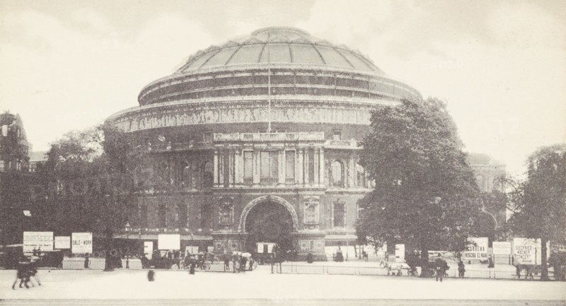 United Kingdom, Albert Hall, London 1880 circa
