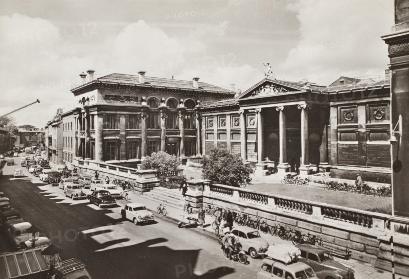 United Kingdom, Oxford, Ashmolean Museum, Beaumont Street, 1960 circa