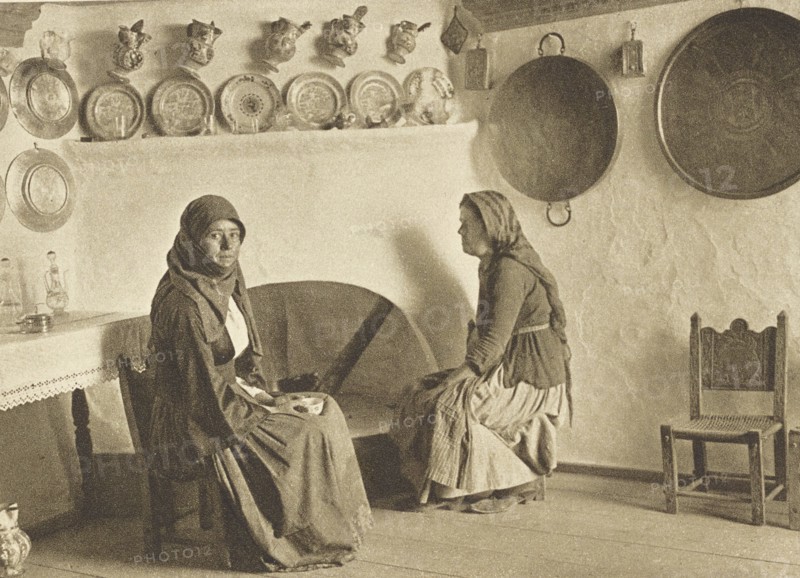 Greece, Island of Skyros, Woman in traditional costume, 1960 circa
