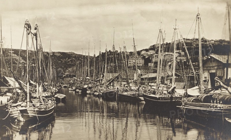 Croatia, The historic city of Susak, 1940 circa