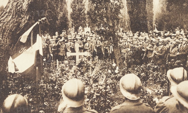 Croatia, Fiume, Liturgical Celebration at the graves of the fallen of Five Days of Fiume, the period between December 24 and 29, 1920