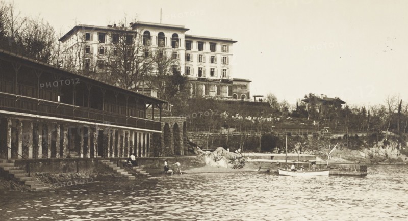 Croatia, Laurana, Lovran, Grand Hotel, 1910 circa