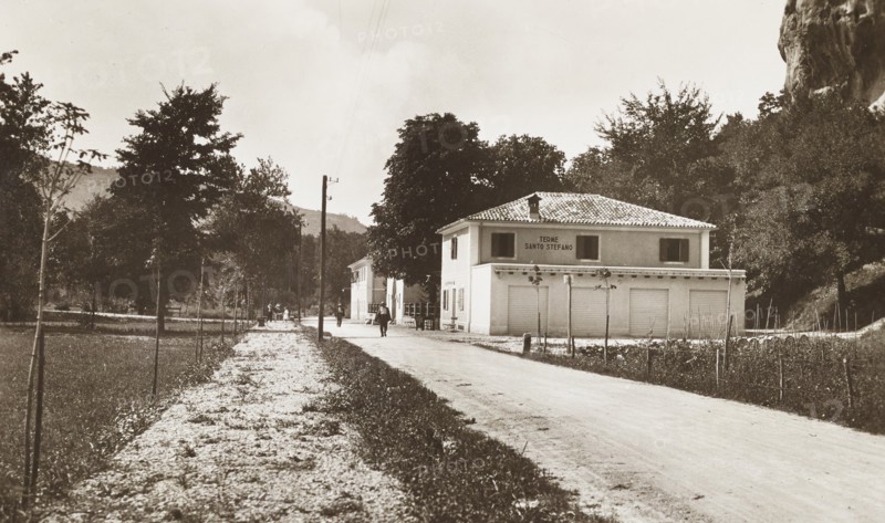 Croatia, Santo Stefano d'Istria, Radioactive Sulfur Thermal Resort, 1935 circa