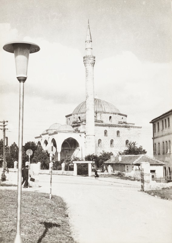 Macedonia, Mustafa Pasha Mosque in Skopje, 1950 circa
