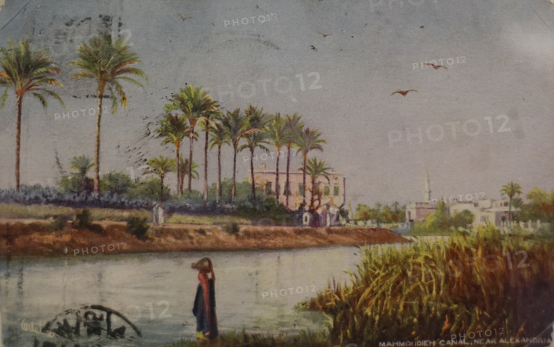 Nile Canal (Mahmudia Canal) near Alexandria