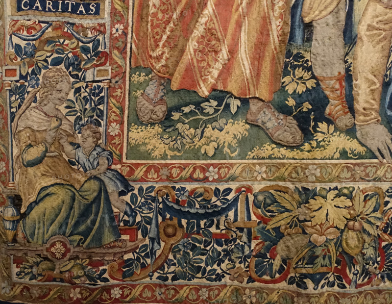 Fragment of a tapestry The Triumph of Pompey