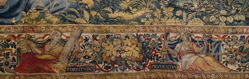 Fragment of a tapestry The Triumph of Pompey
