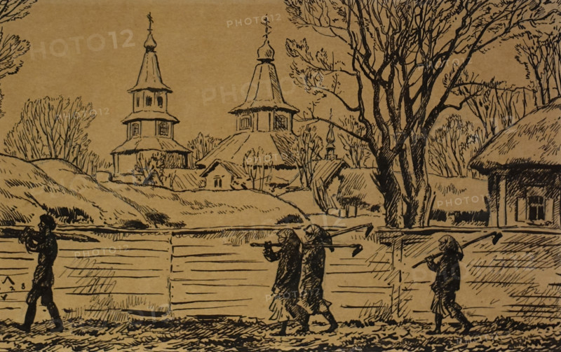 Starogladkovskaya village
