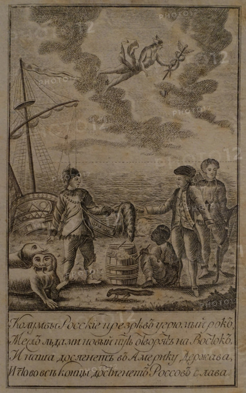 The Merchant Shelikhov purchases items from the Eskimos