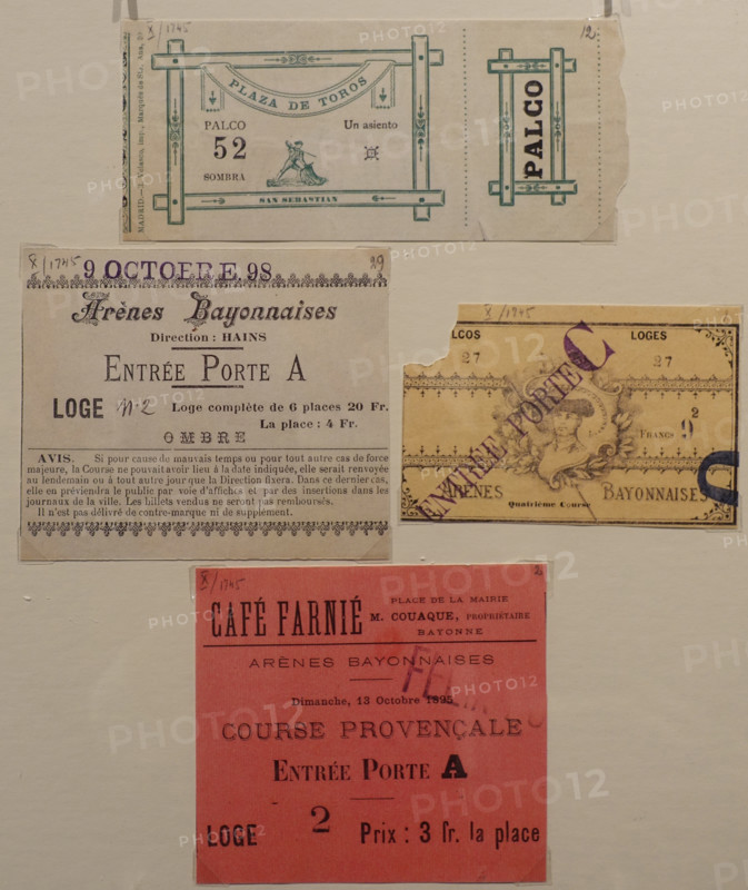 Tickets for bullfights in Bayonne and San Sebastian