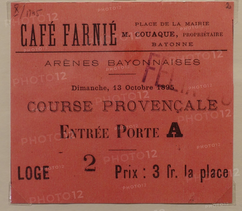 Tickets for bullfights in Bayonne