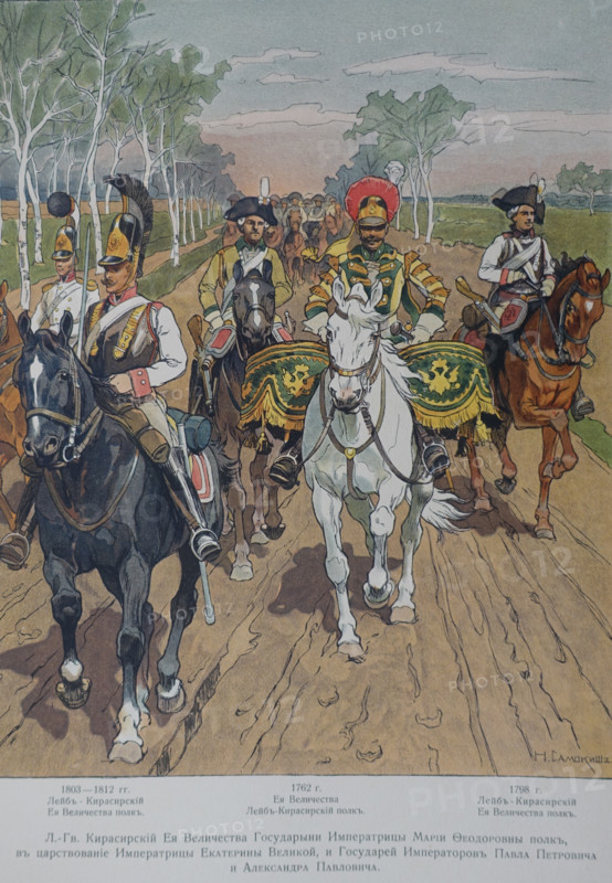 The Life Guards Cuirassier Regiment of Her Majesty Empress Maria Feodorovna