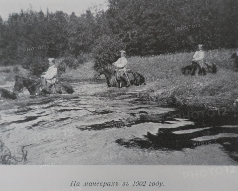 During maneuvers in 1902