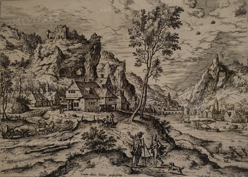 Landscape with Tobias and the Archangel Raphael