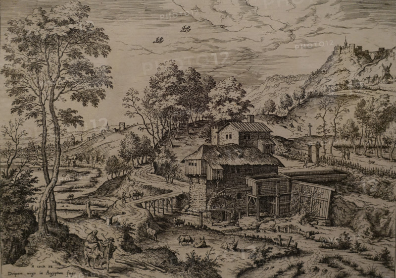 Landscape with the Scene Exodus to Egypt