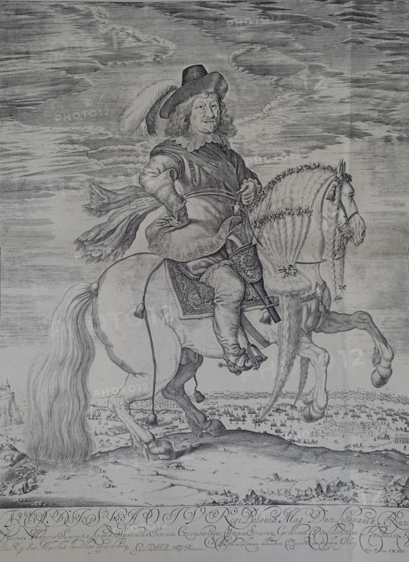 Equestrian portrait of King Wladyslaw IV Waza (1595-1648)