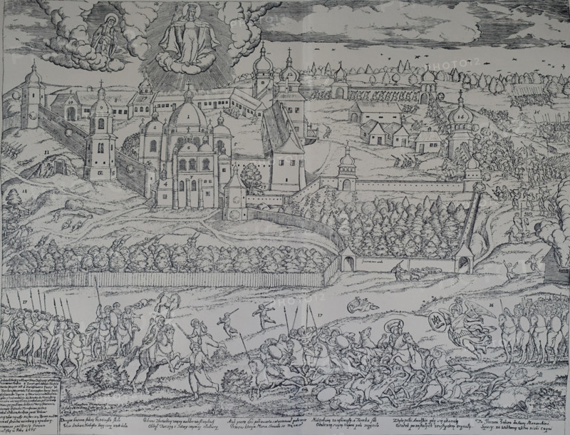The liberation of the Pochayiv Lavra from the Turkish siege in 1675