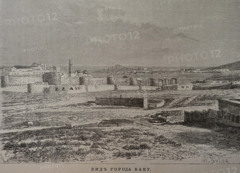 View of the city of Baku