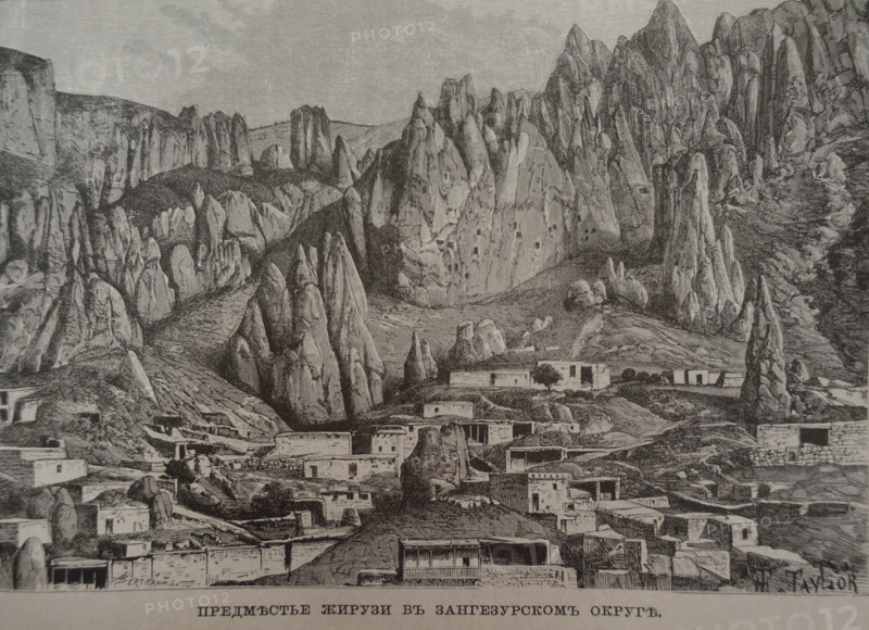Suburb of Jiruzi in Zangezur