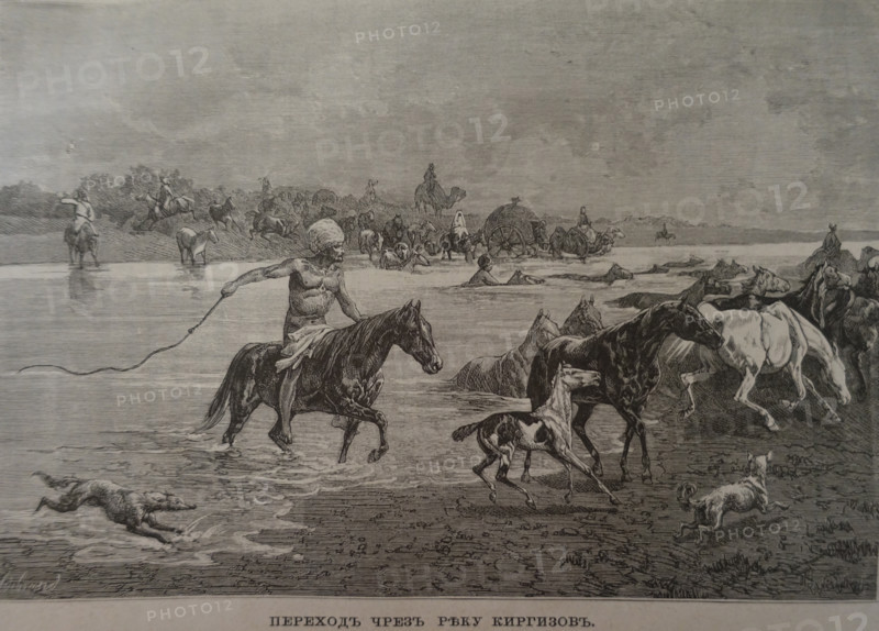 Crossing the river