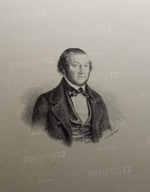 Portrait of Sergey Timofeevich Aksakov (1791-1859)
