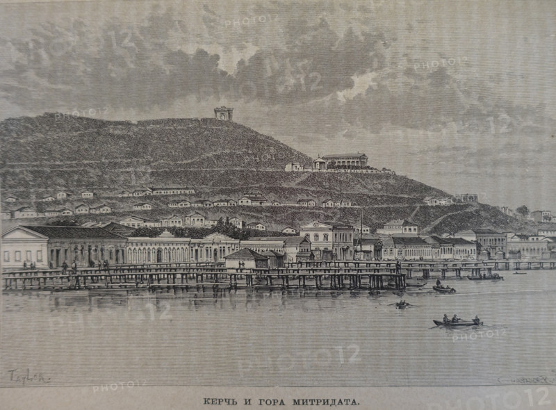 Kerch and the city of  Mithridates