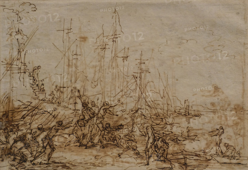 Cratetus of Thebes Throwing His Wealth into the Sea