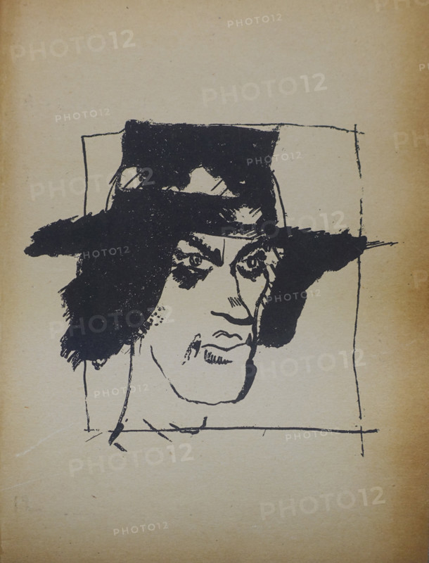 Portrait of  poet Mayakovsky Vladimir Vladimirovich (1893-1930)