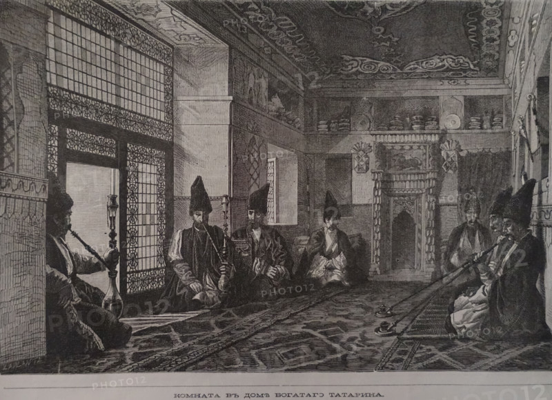 Room in the house of a rich Tatar