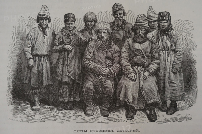 Types of Russian Lapps (Sami