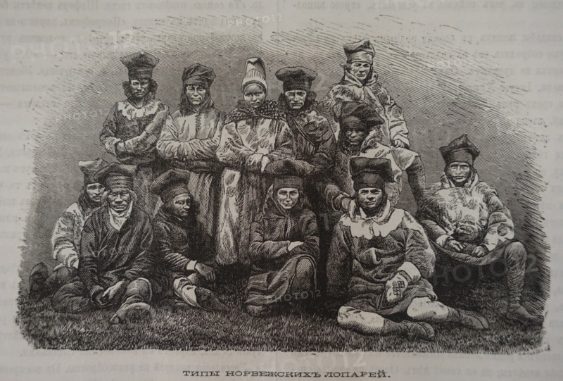 Types of Norwegian lapps (Sami