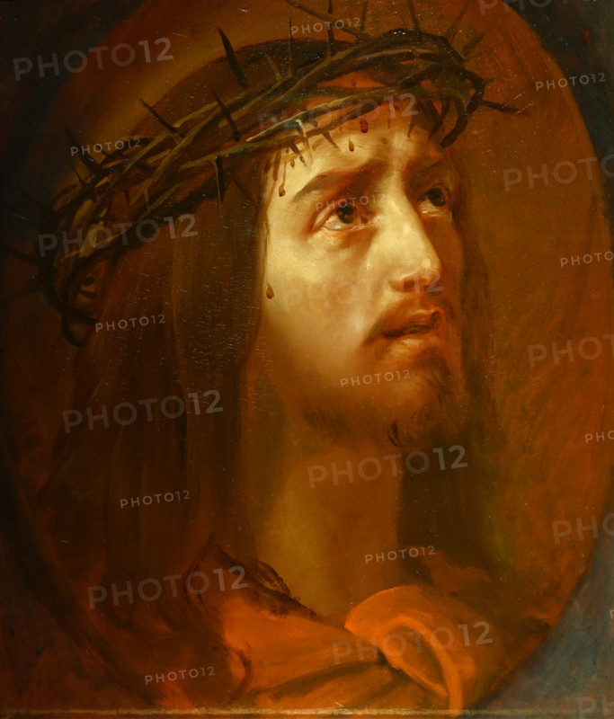 Head of Christ Wearing a Crown of Thorns