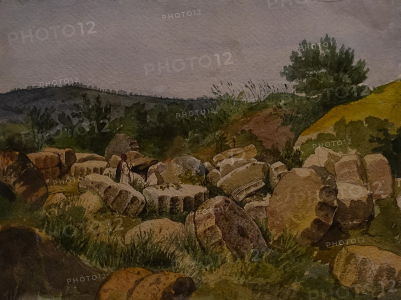 Ruins of the Temple of Jupiter at Olympia