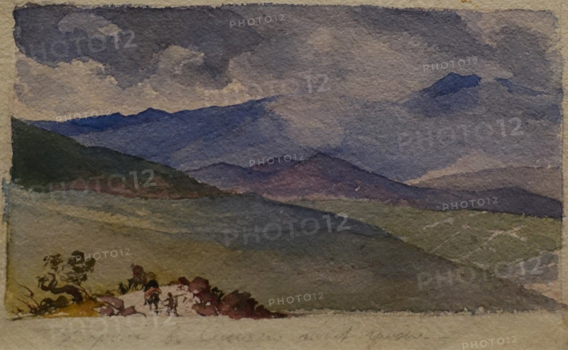 Valley of Itom before the storm