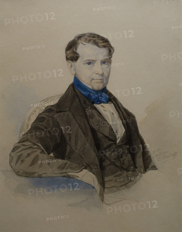 Portrait of Sergey Lomonosov (1799-1857)