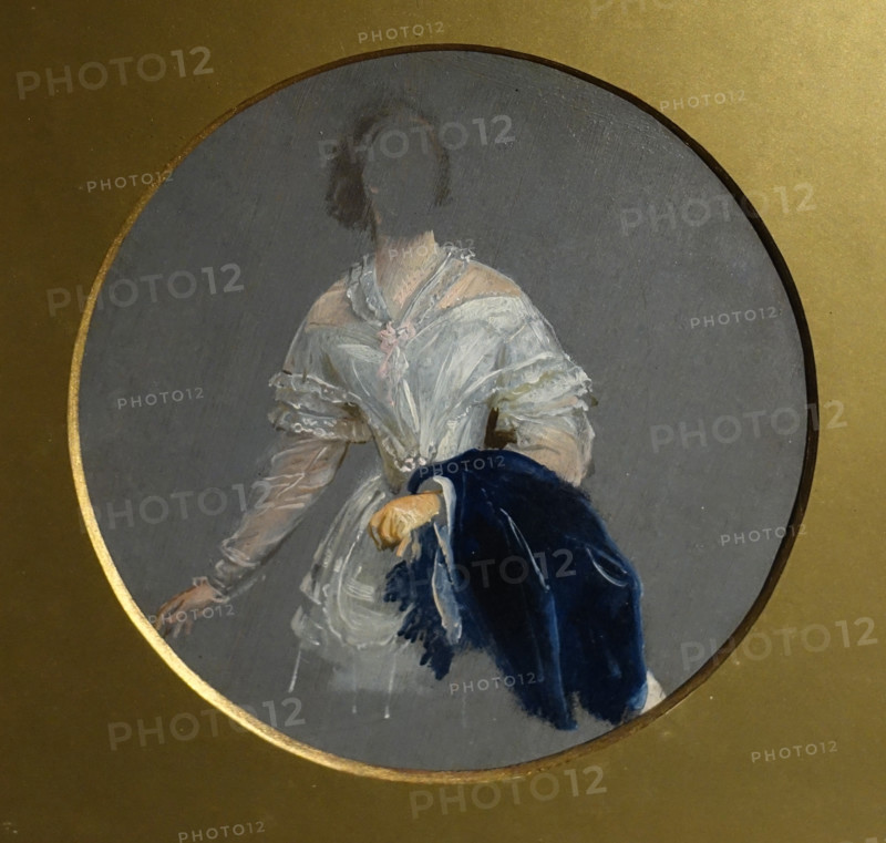 Portrait of an Unknown Lady in a White Dress
