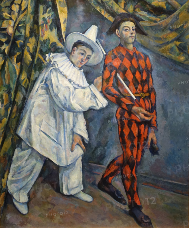 Pierrot and Harlequin (Mardi Gras)