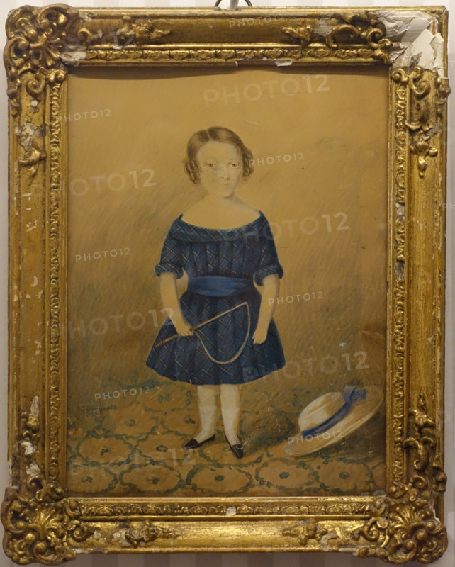 Girl in a Blue Dress