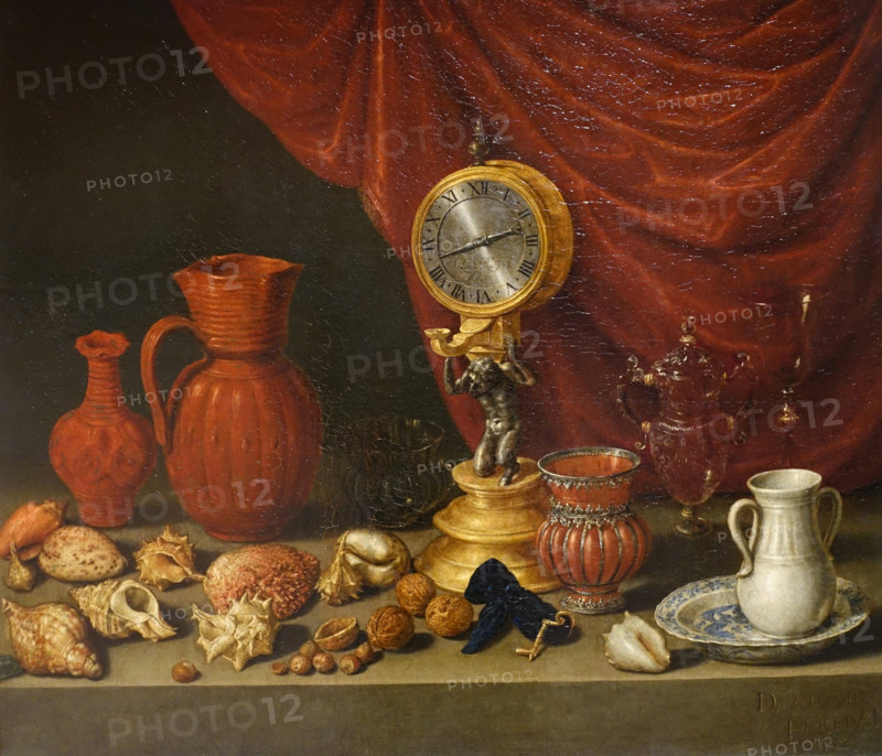 Still Life with a Clock