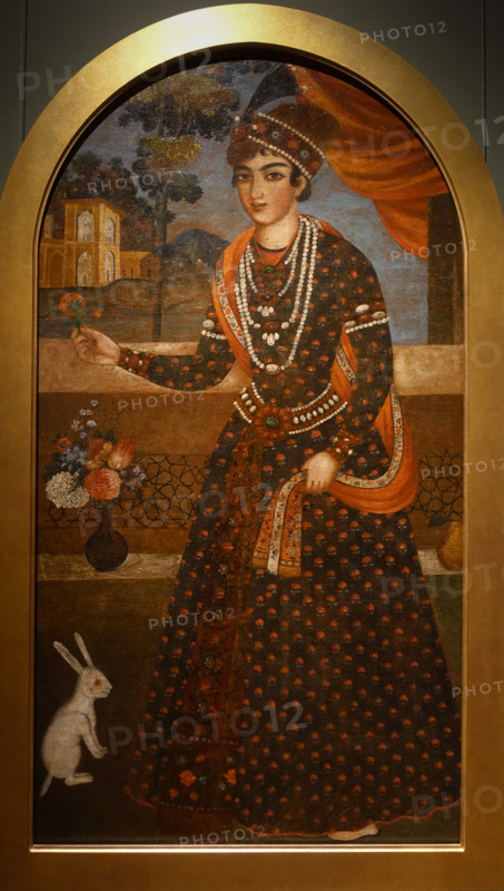 A Young man with a hare