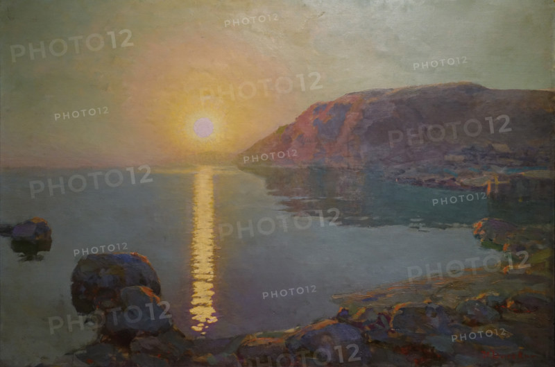 Sunset on the White Sea