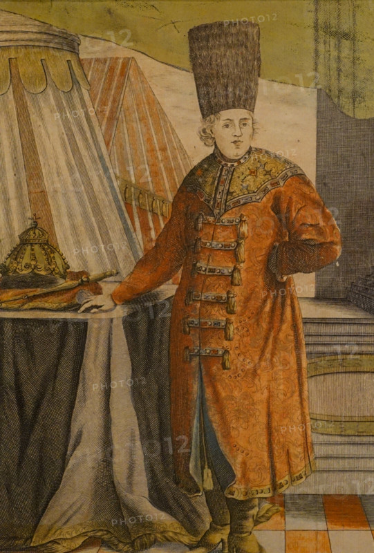 Portrait of Tsar Peter I (1672-1725)