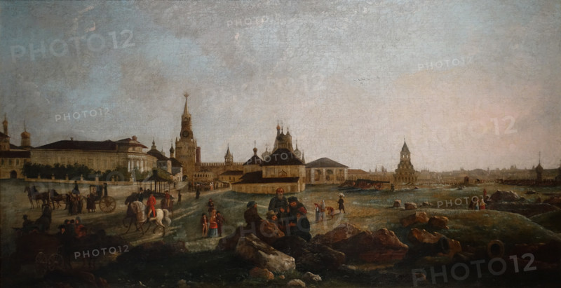 View from Ivanovskaya Square in the Kremlin of the Bishop's House